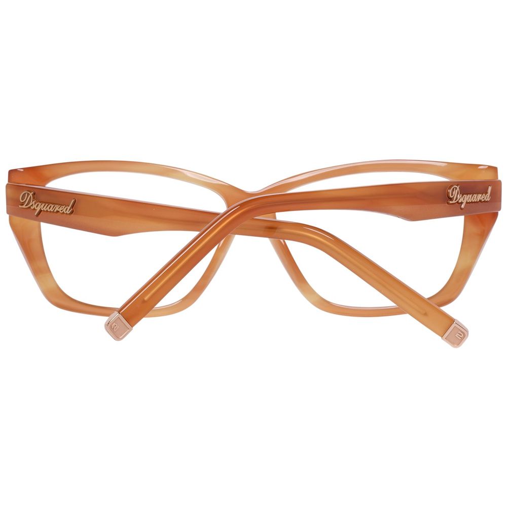 Dsquared² kahverengi plastik çerçeveler